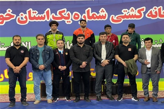 پایان رقابت های کشتی فرنگی امیدهای عمومی و انتخابی باشگاههای خوزستان / اهواز :